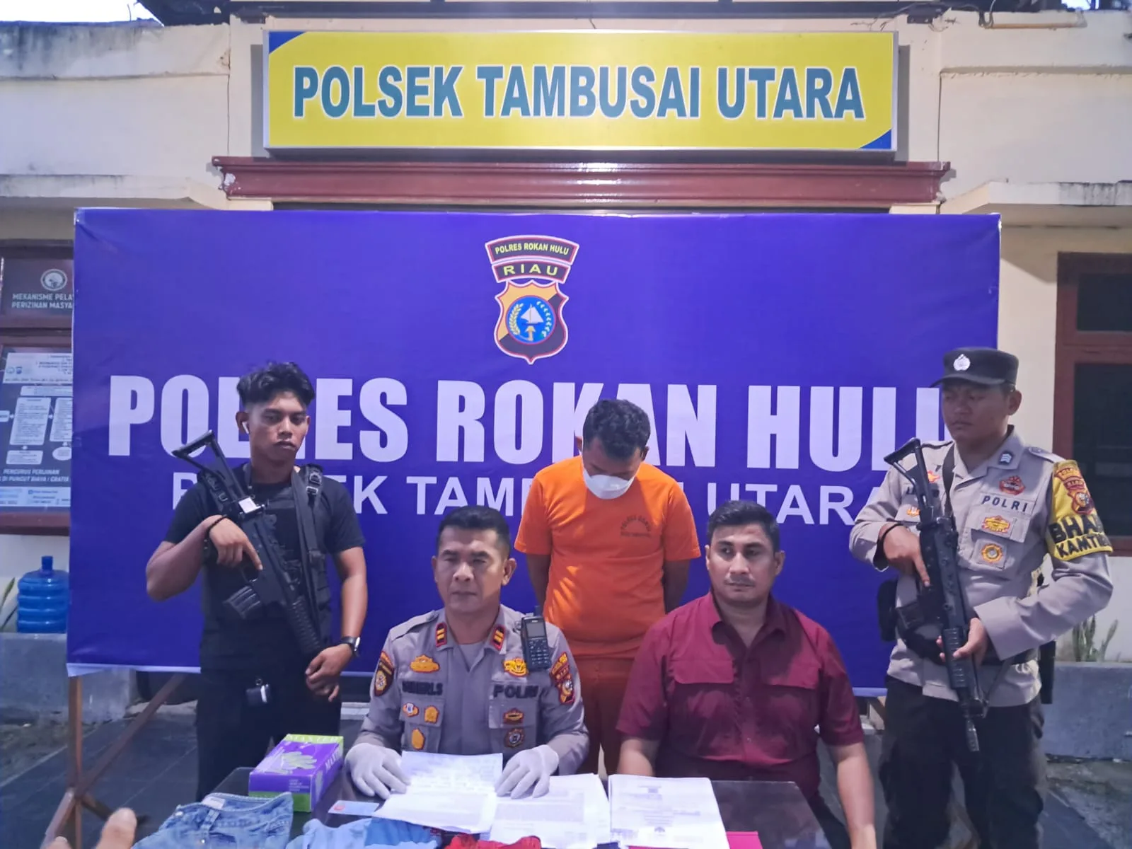 Berkedok Pendeta‼️ Hobinya Cabul Akhirnya Digiring Ke Polsek Tambusai Utara.