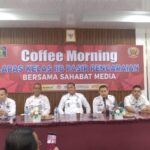 Coffe Morning dengan Insan Pers, Kalapas Efendi Parlindungan Purba Ajak Media Bersinergi.